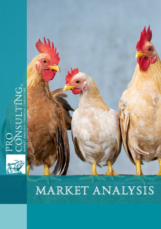 Market research report on poultry and processed products in Ukraine. 2021 year